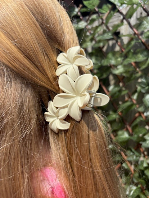 Hair clip Roos off-white