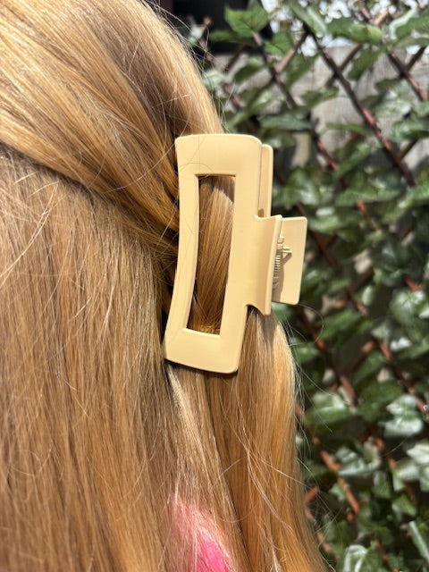 Hair clip Mila creme