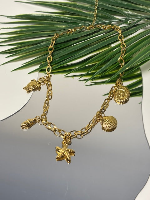 StarShell ketting goud