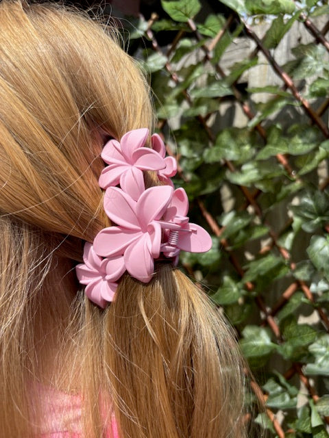 Hair clip Roos roze