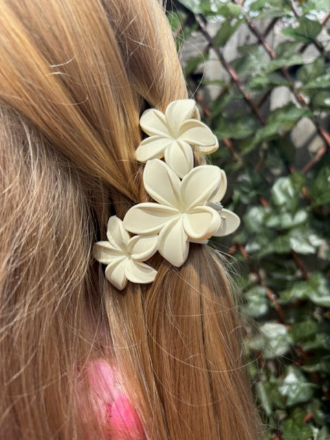 Hair clip Roos off-white