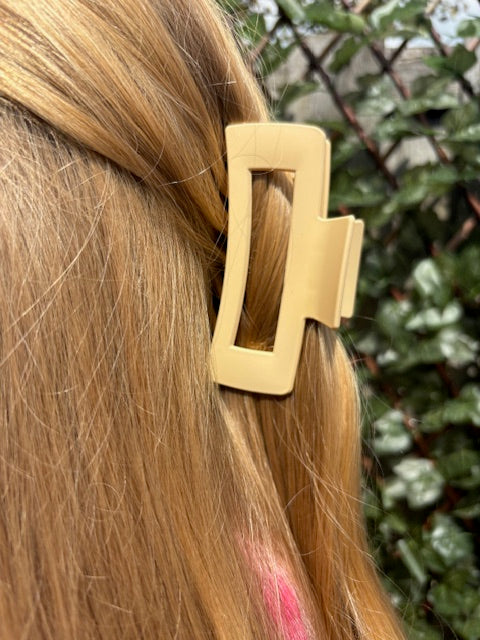 Hair clip Mila creme