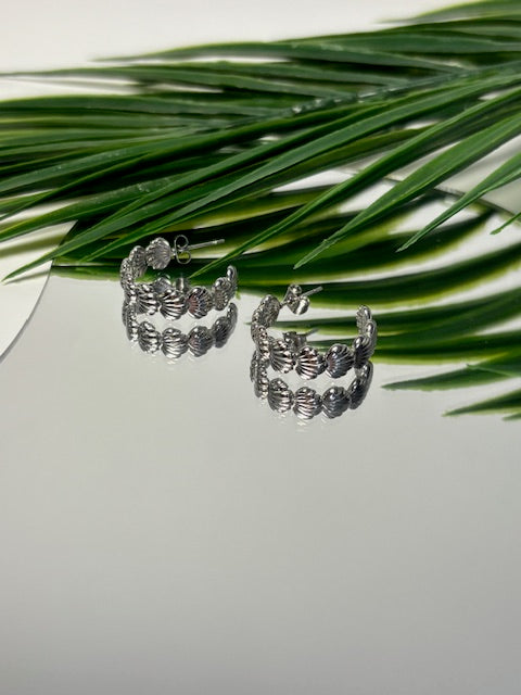 Zara oorbellen zilver