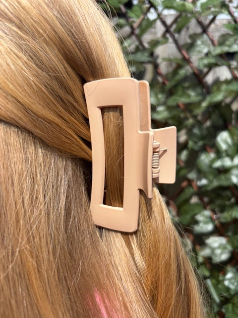 Hair clip Mila beige