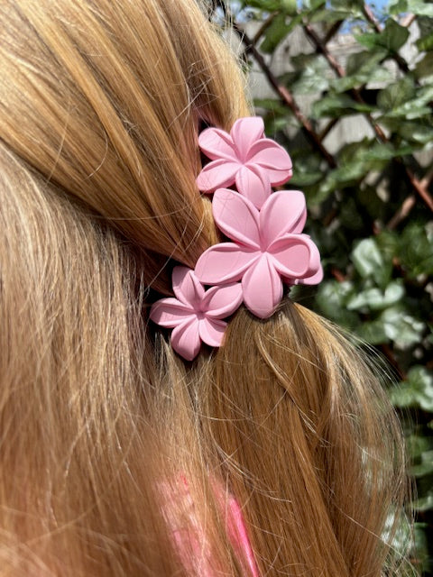 Hair clip Roos roze